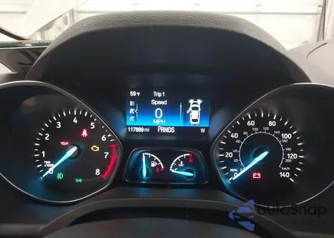 2017 Ford Escape Se из США, поврежденный, VIN 1FMCU9GD9HUC55311